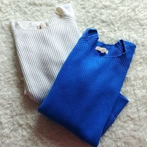 2 LOFT sweaters
